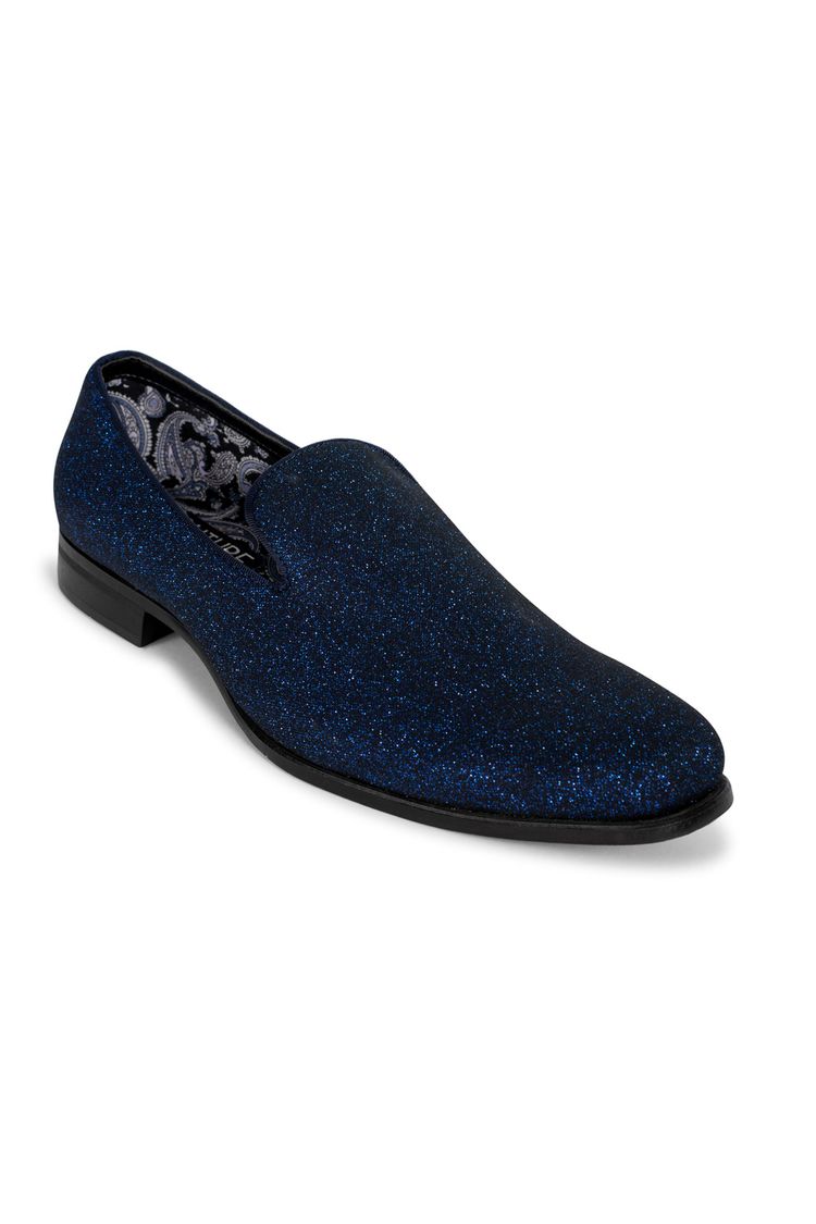 Blue Subtle Sparkle Shoes